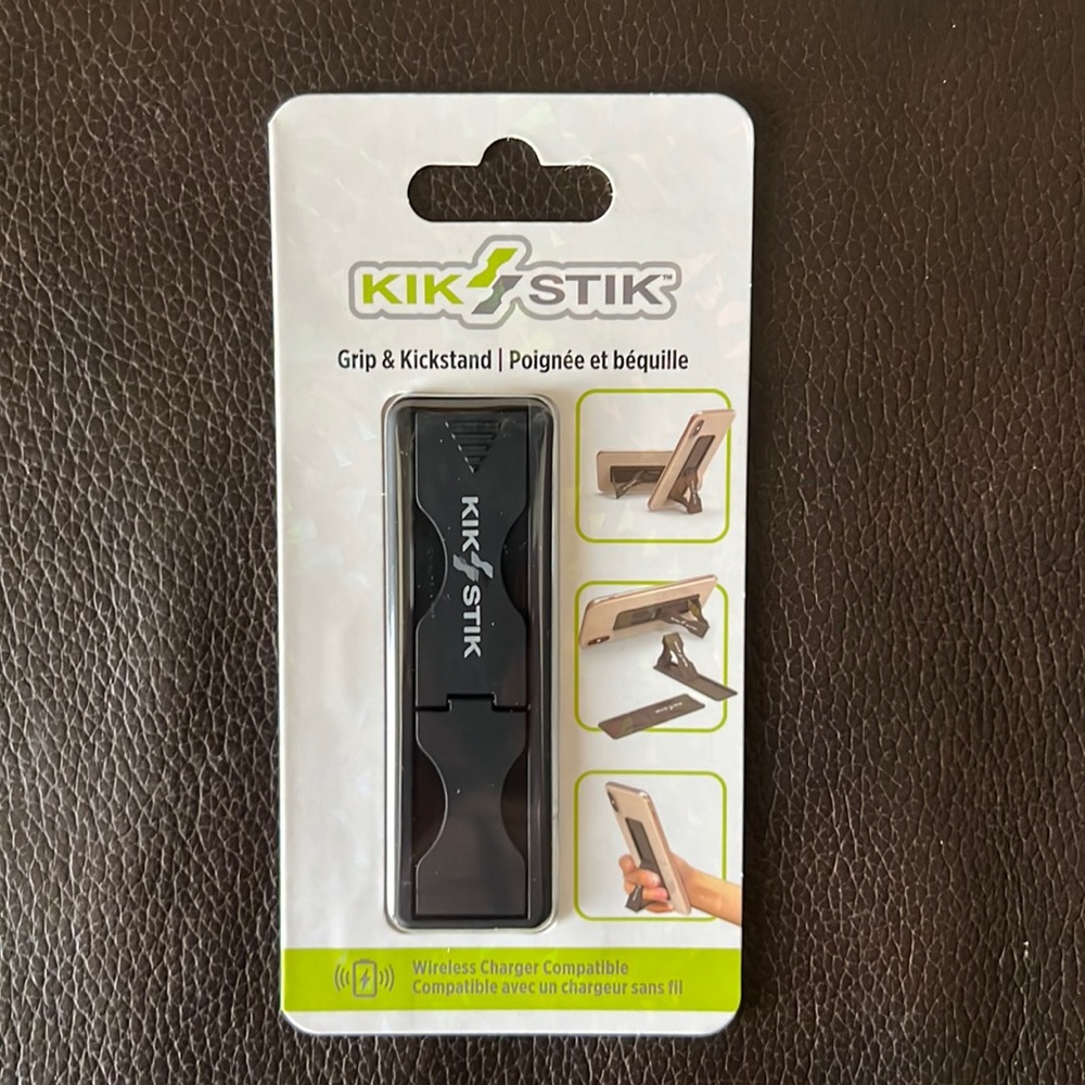 NWT Pure Gear Kik Stik Grip & Kickstand Works With All Mobile Devices
